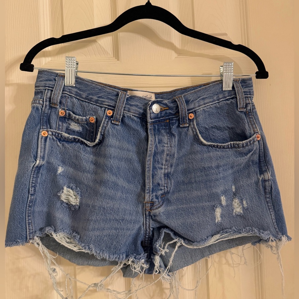 Universal Thread High Waisted Mini Jean Shorts